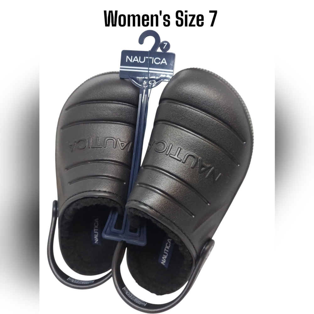 Nautica Black River Breese Slip-On Shoes Women's Size 7 NWOT